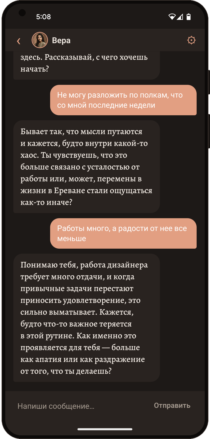 Чат с Amely